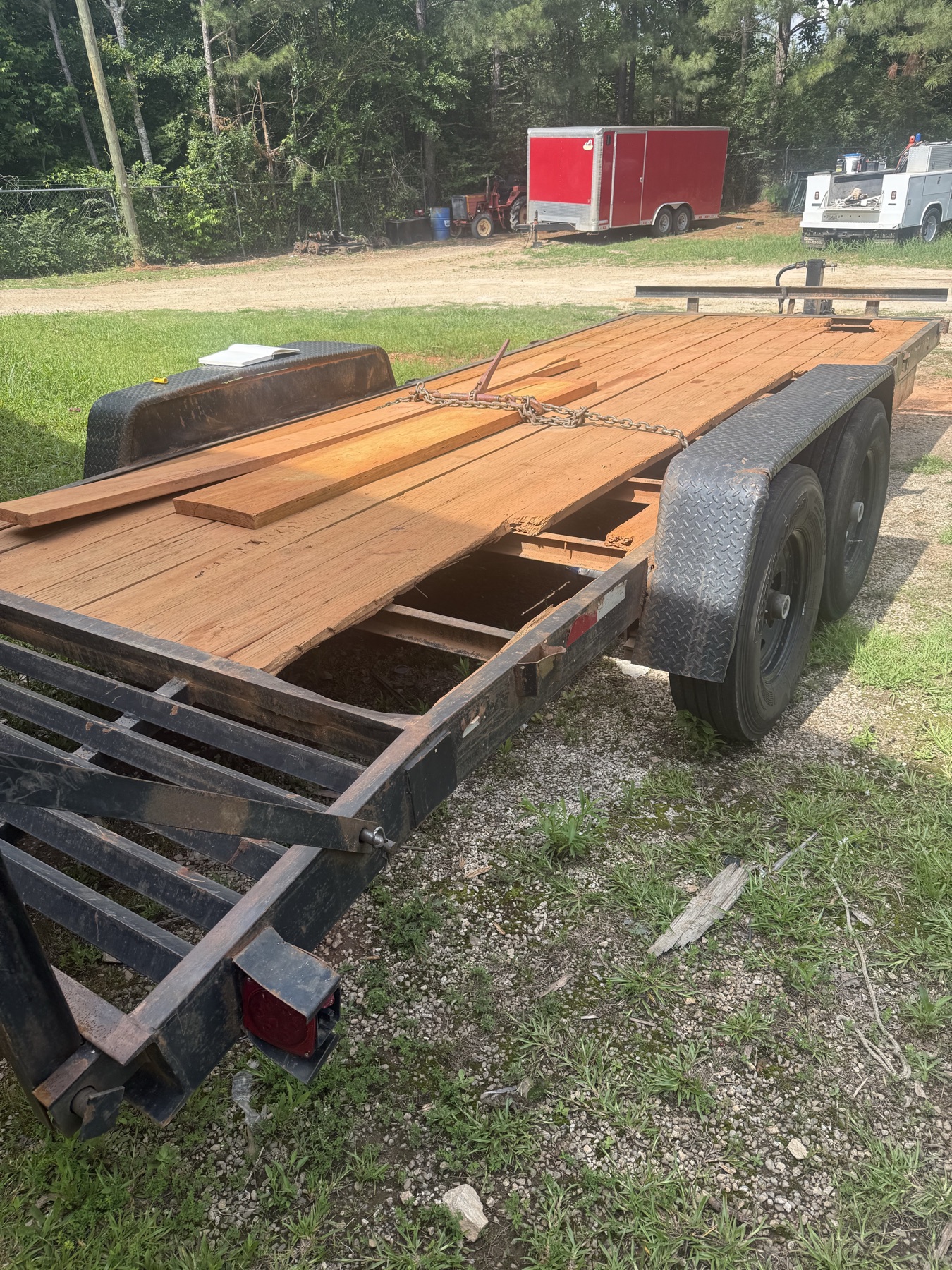 Trailer before restoration