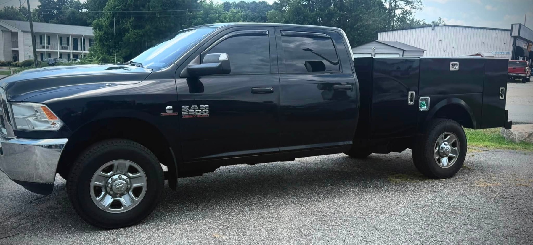 Ram 2500 with installed commercial service body